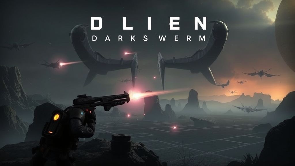 《DarkSwarm》：太空佣兵鏖战异形，9月2日开启封闭测试